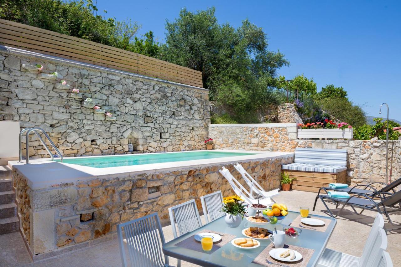 Olga'S Filoxenia - Villa Aladanos-Private Pool And Heated Jacuzzi Makhairoí Buitenkant foto