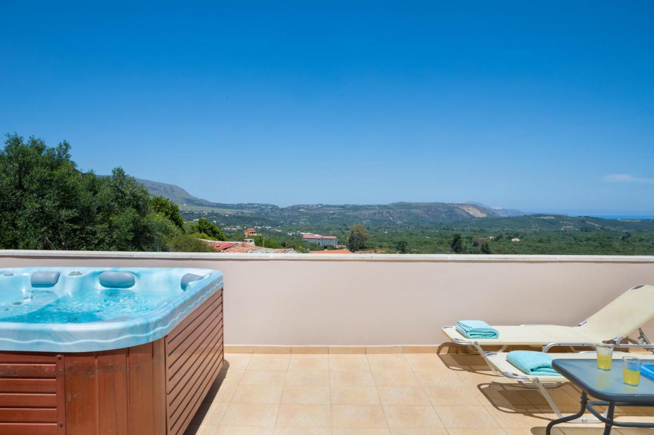 Olga'S Filoxenia - Villa Aladanos-Private Pool And Heated Jacuzzi Makhairoí Buitenkant foto
